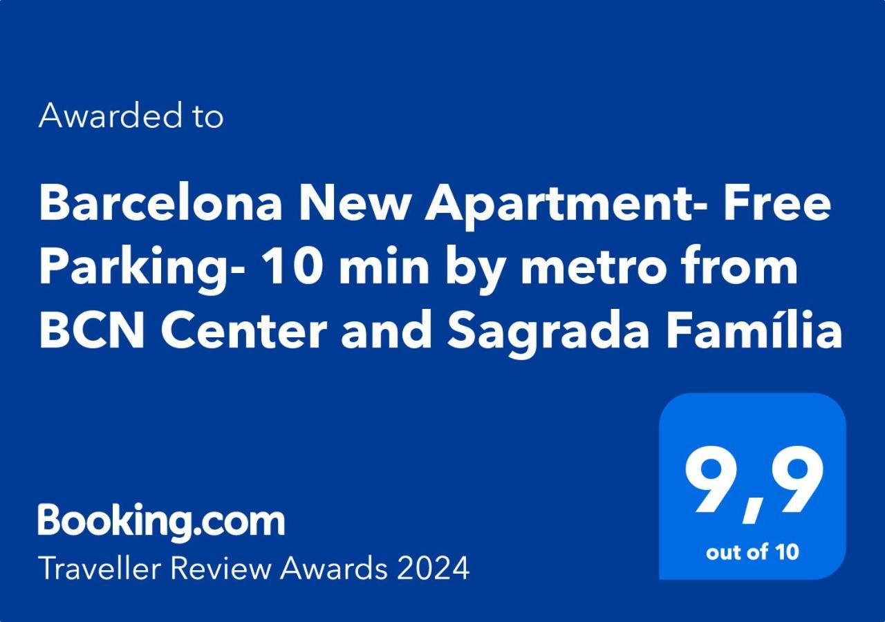 Barcelona Chic Apartments- Free Parking - 10 Min From Bcn City Centre By Metro Екстериор снимка